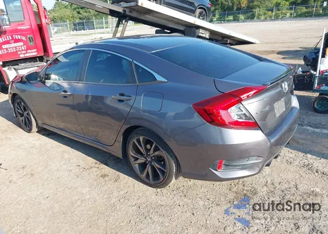 2019 Honda Civic Sport from USA, damaged, VIN 2HGFC2F85KH589511